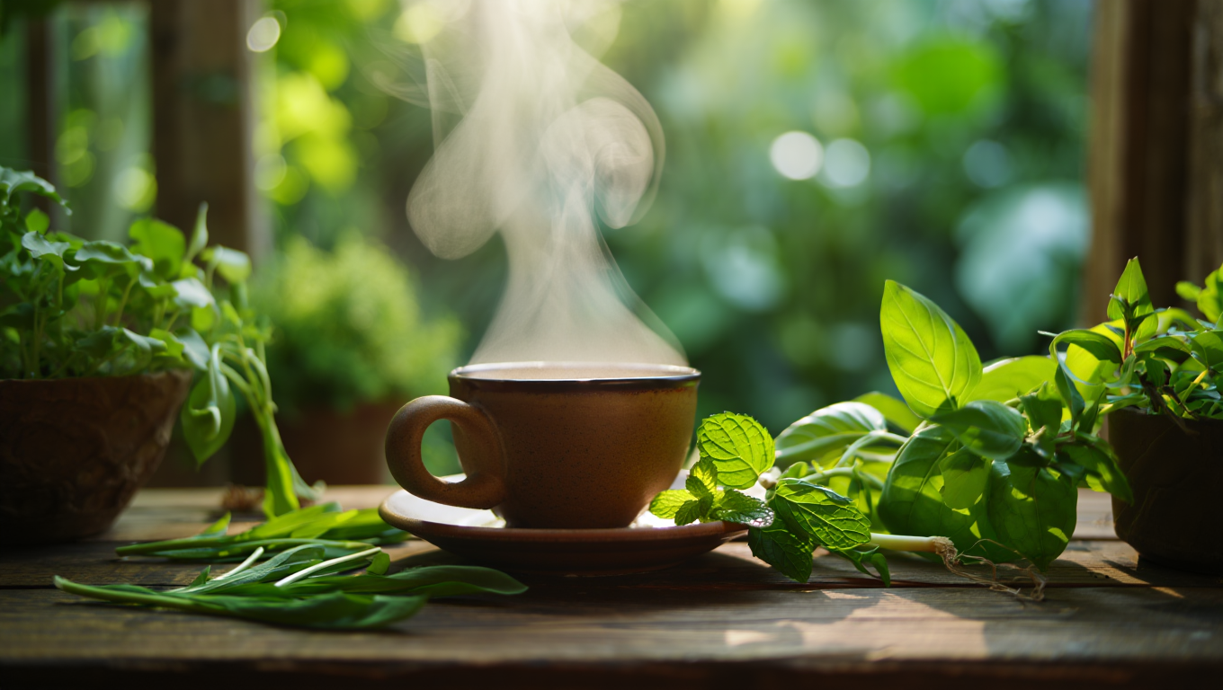 Tea Plantation Landscape